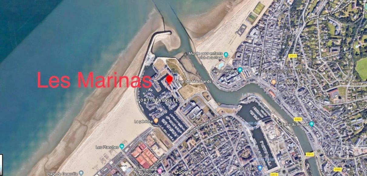 Les Marinas Port Довиль Экстерьер фото